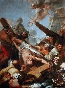 Sebastien Bourdon Le crucifiement de Saint Pierre Spain oil painting artist